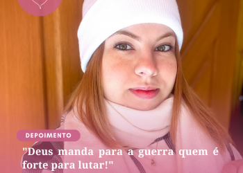 Deus manda para a guerra quem é forte para lutar!