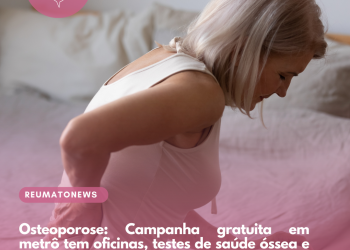 Osteoporose: Campanha gratuita em metrô tem oficinas, testes de saúde óssea e orientações gerais