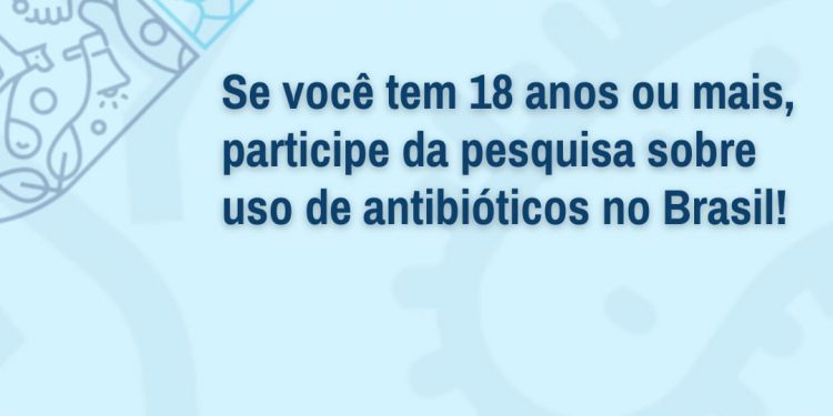 Participe de pesquisa sobre o uso de antibióticos no Brasil!