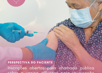 População com 80 anos ou mais: Vacina influenza/Perspectiva do Paciente – Conitec