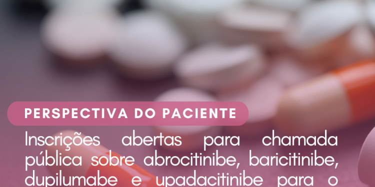 Dermatite atópica moderada a grave: Abrocitinibe, baricitinibe, dupilumabe e upadacitinibe/Perspectiva do Paciente – CONITEC