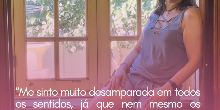 “Me sinto muito desamparada em todos os sentidos, já que nem mesmo os médicos levam a sério as minhas dores. Acham que é coisa da minha cabeça”