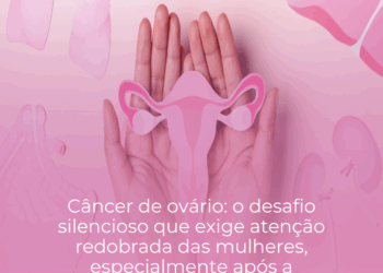 Câncer de ovário: o desafio silencioso que exige atenção redobrada das mulheres, especialmente após a menopausa.