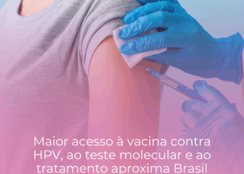 Maior acesso à vacina contra HPV, ao teste molecular e ao tratamento aproxima Brasil da meta da OMS.