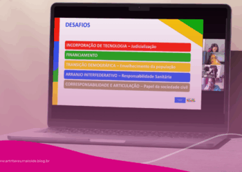 Representantes do Ministério da Saúde, Mozart Sales e José Barreto debatem a “Prevenção do Controle do Câncer” durante atividade do BioSummit Brasil 2025