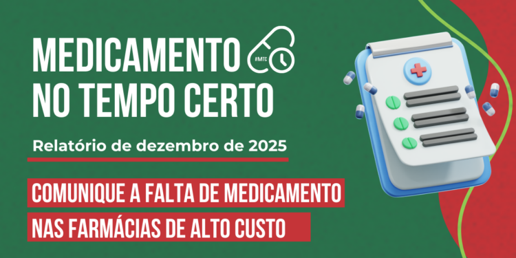 Alerta sobre o Colapso no Abastecimento de Medicamentos do Componente Especializado (CEAF)