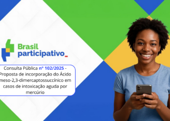 Consulta Pública nº 102/2025- proposta de incorporação do Ácido meso-2,3-dimercaptossuccínico em casos de intoxicação aguda por mercúrio
