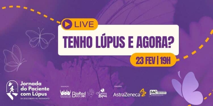 Live reúne especialistas e paciente para debater diagnóstico e tratamento do lúpus