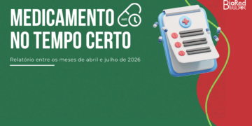 Relatório da falta de medicamentos nas farmácias de alto custo entre os meses de abril e julho de 2026